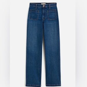 Madewell The Petite Emmett Wide-Leg Full Length Jean